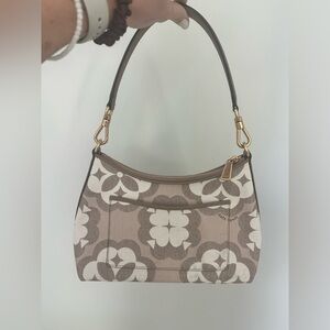 Spade Flower Monogram Reece Small Shoulder Bag